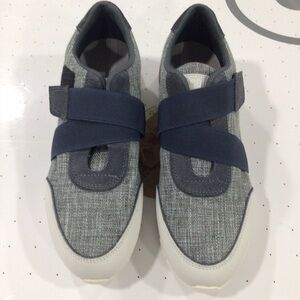 Grey and blue Kodiak shoes